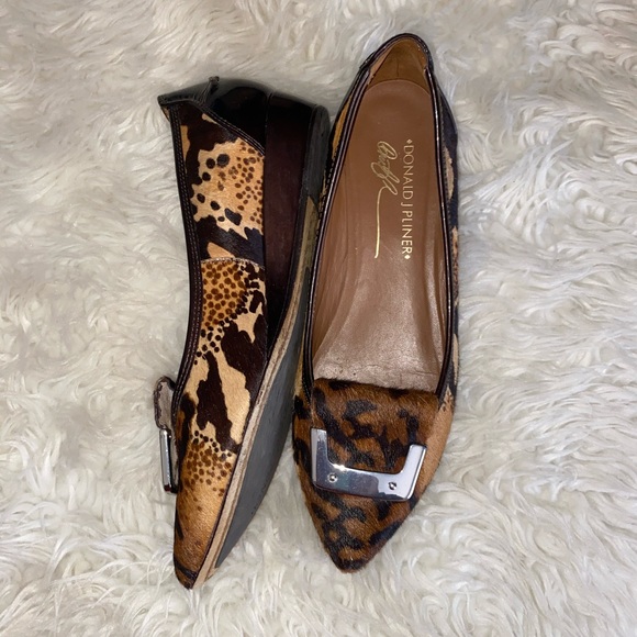 Donald J. Pliner Shoes - Calf Hair Wedge Flats Donald J Pilner